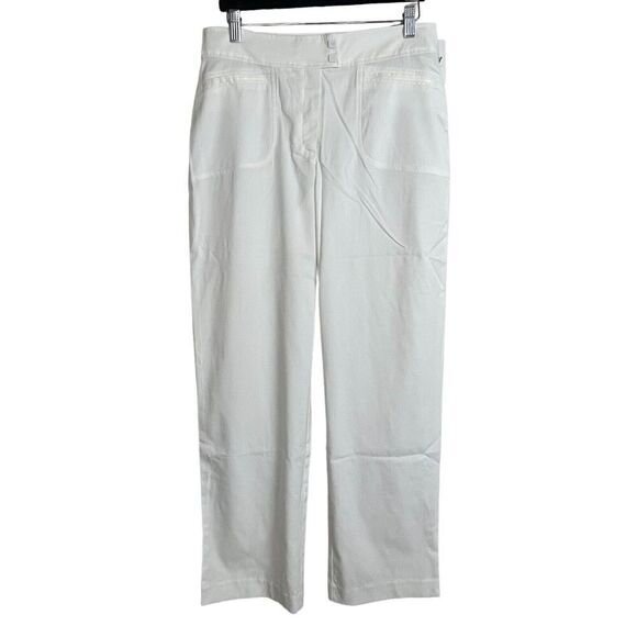 NWT Tail Tech Pants Slant Pockets White Women's Size 10 Style GX4162-001X - Picture 1 of 8